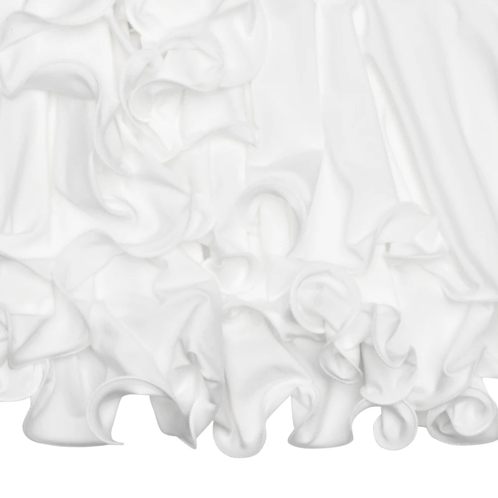 Bodycon Mini Ruffle Dress